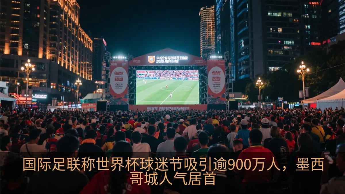 国际足联称世界杯球迷节吸引逾900万人，墨西哥城人气居首